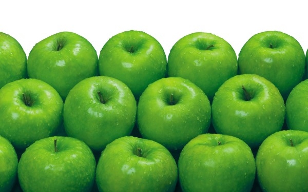 Зелёные яблоки