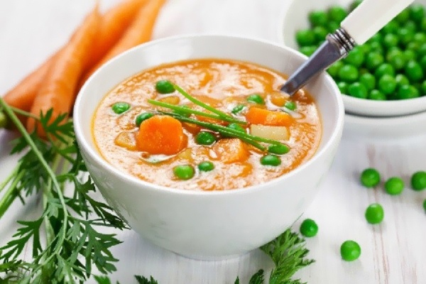 Диетический овощной суп-пюре